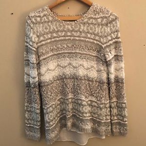 Cream, taupe, nude sweater